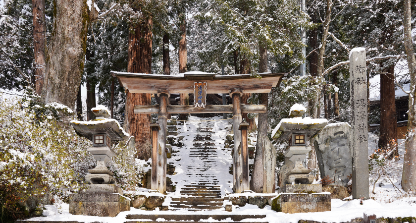 winter in japan