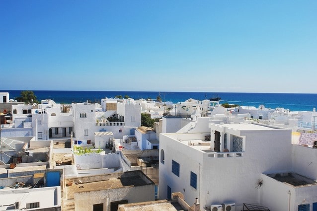 město Hammamert, medina, Tunisko