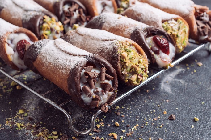 Sicilske sladkosti cannoli