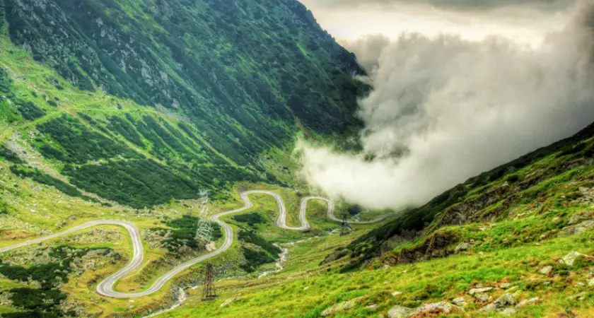 Dálnice Transfagarasan v Rumunsku